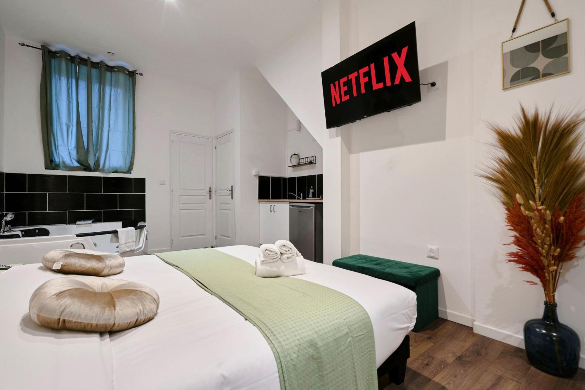 Appartamento Ng Prestige - Miln 1 - Balneo - Wifi & Netflix Roubaix Esterno foto